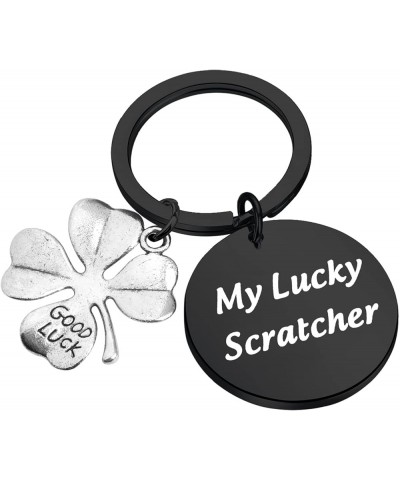 Lucky Scratch Keychain Lucky Scratch Gift My Lucky Scratcher Jewelry Gift For Scratch Luckyer Lucky Scratcher -Black $9.53 Ne...