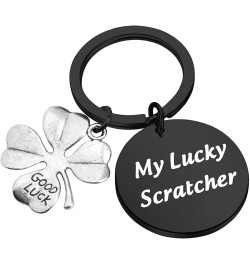 Lucky Scratch Keychain Lucky Scratch Gift My Lucky Scratcher Jewelry Gift For Scratch Luckyer Lucky Scratcher -Black $9.53 Ne...