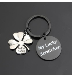 Lucky Scratch Keychain Lucky Scratch Gift My Lucky Scratcher Jewelry Gift For Scratch Luckyer Lucky Scratcher -Black $9.53 Ne...