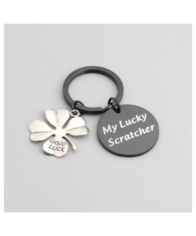 Lucky Scratch Keychain Lucky Scratch Gift My Lucky Scratcher Jewelry Gift For Scratch Luckyer Lucky Scratcher -Black $9.53 Ne...