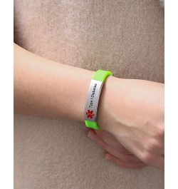 Personalized Medical Alert Bracelets | Silicone Wristband Medical ID Bracelet for Boys Girls | Free Engraved Medical Bracelet...