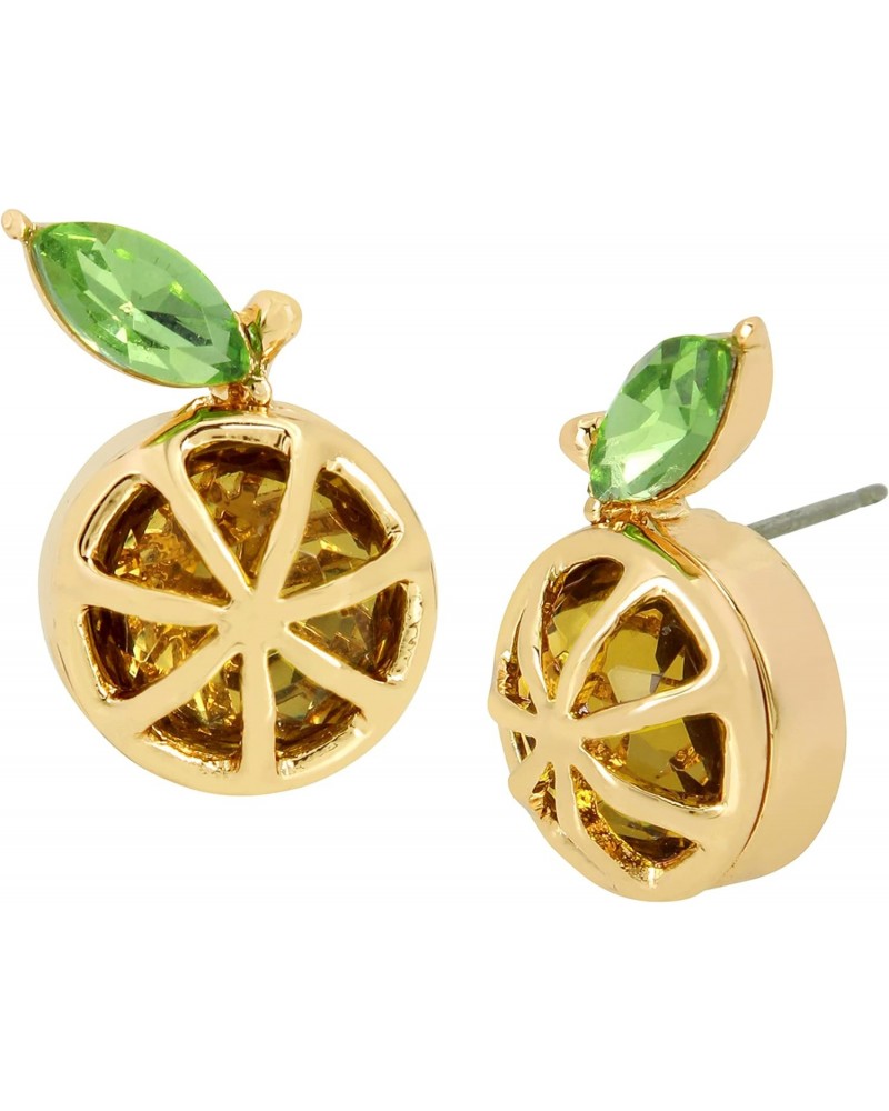 Betsey Lemon Slice Stud Earrings $16.74 Earrings