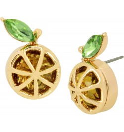 Betsey Lemon Slice Stud Earrings $16.74 Earrings