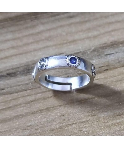 Anime Moving Castle Silver Ring Sophie Rings Cosplay Jewelry Birthday Xmas Gift Blue $10.55 Rings