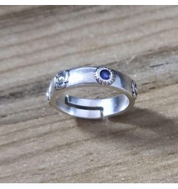 Anime Moving Castle Silver Ring Sophie Rings Cosplay Jewelry Birthday Xmas Gift Blue $10.55 Rings