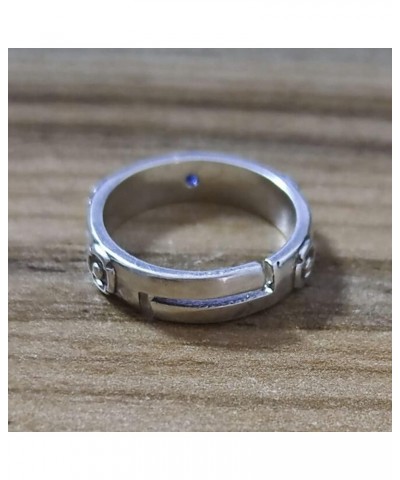 Anime Moving Castle Silver Ring Sophie Rings Cosplay Jewelry Birthday Xmas Gift Blue $10.55 Rings