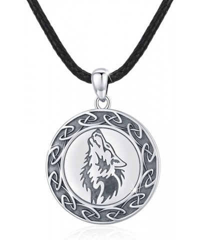 Lion/Dragon Necklace for Men Women 925 Sterling Silver Lion Head Necklaces Dragon Necklace 3D Animal Pendant Necklaces Birthd...