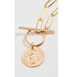 Women's Necklace Spark Toggle vermeil $70.95 Necklaces