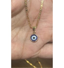 Evil Eye Necklace Necklace for Men Mens Necklace Evil Eye Jewelry Blue Turkish Glass Leather Rope Pink Evil Eye Necklace for ...