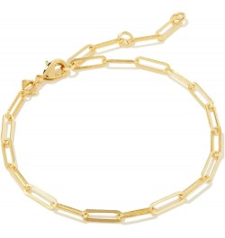 Courtney Paperclip Bracelet, Fashion Jewelry for Women GOLD $21.84 Bracelets