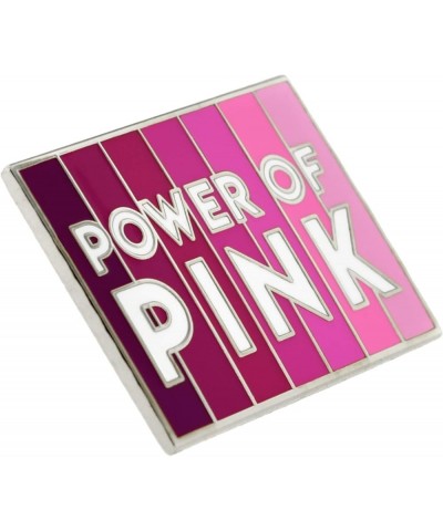 Breast Cancer Awareness Enamel Lapel Pin 5 Pack Power of Pink $71.55 Brooches & Pins